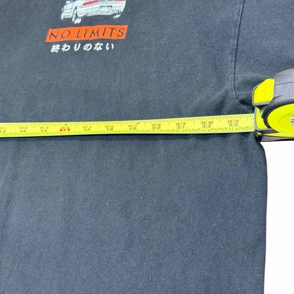 Eighty Eight Brand Men's Tokyo No Limits Graphic‎ T-Shirt Black Japanese Car 2XL - Picture 3 of 5